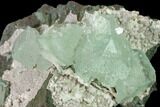 Green Apophyllite, Heulandite & Stilbite Association - India #135807-1